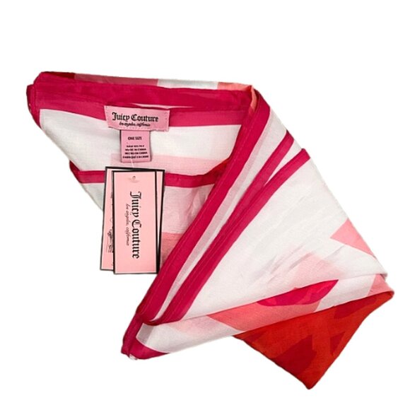 NWT Juicy Couture Crystal Pink Diamond Tote Shoulder Bag with Scarf & Bag Charm - Picture 12 of 14